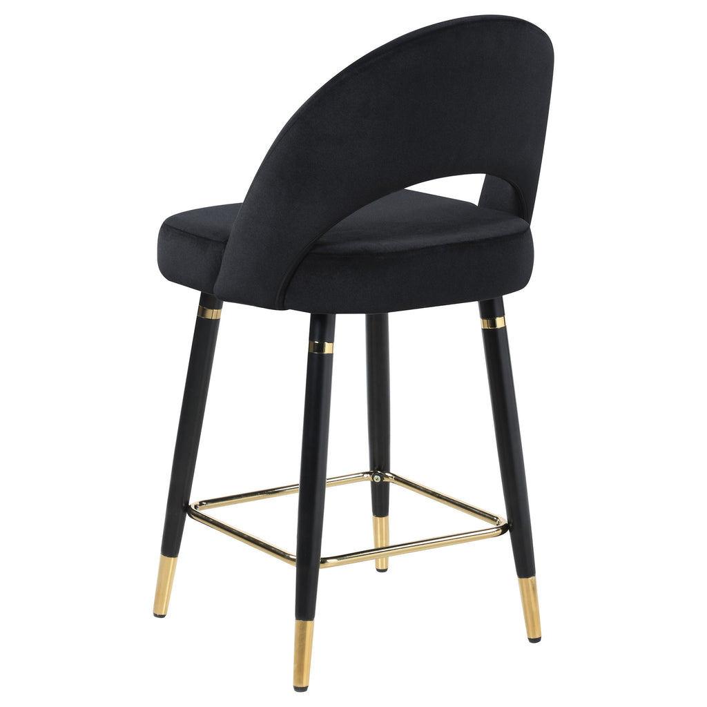 Open Back Counter Height Stools (Set of 2)