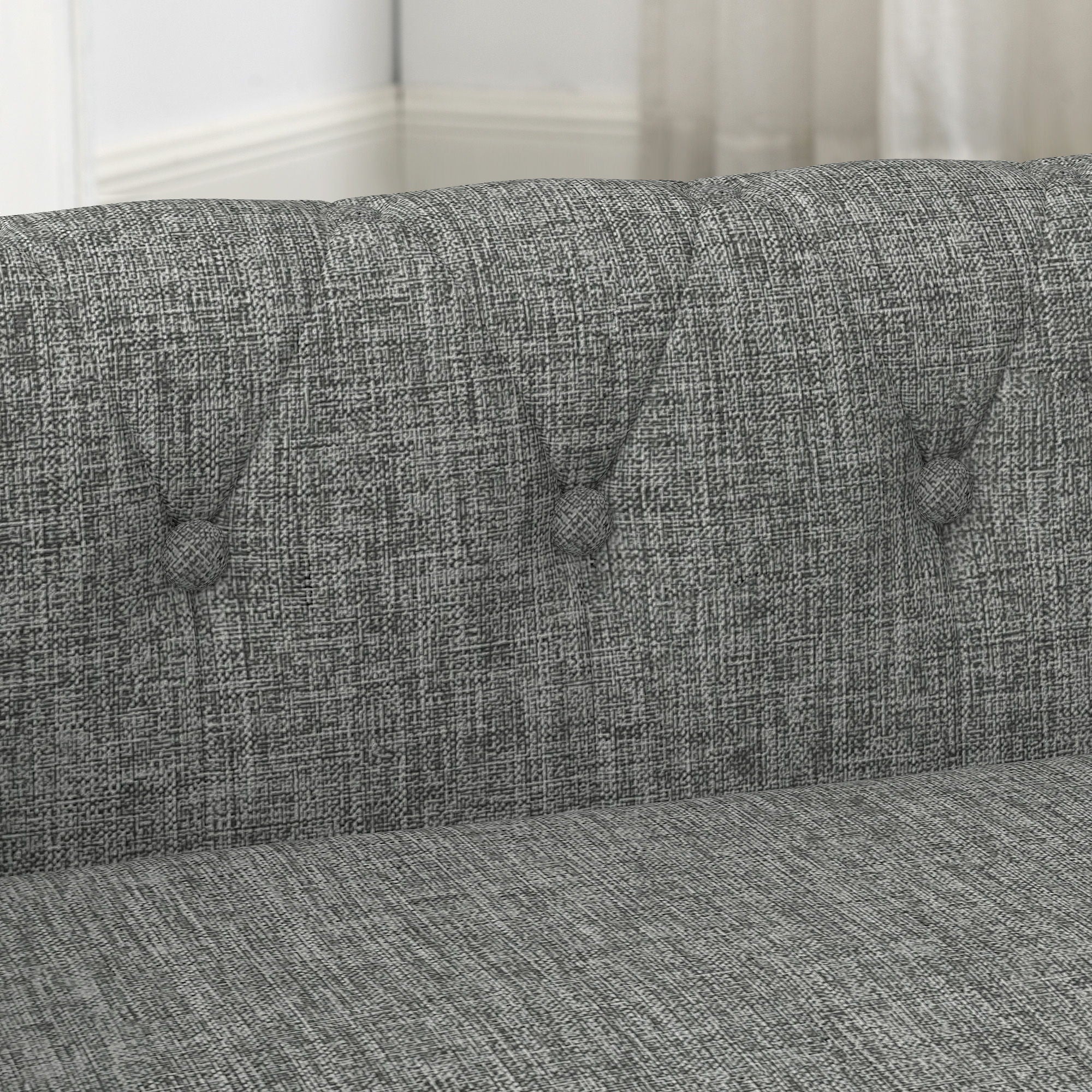 Modern Elegant Rectangle Pet Bed, Durable Elevated Dog Sofa