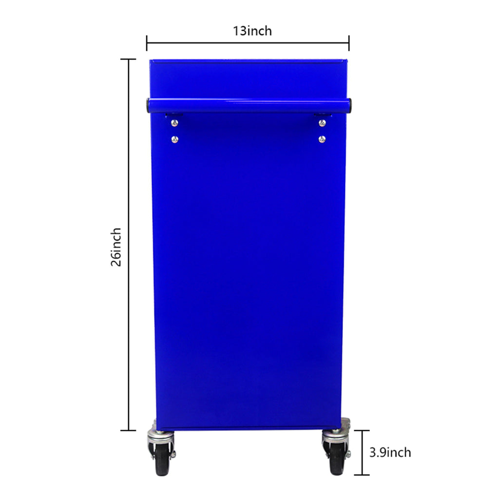 4 Drawers Multifunctional Tool Cart With Wheels