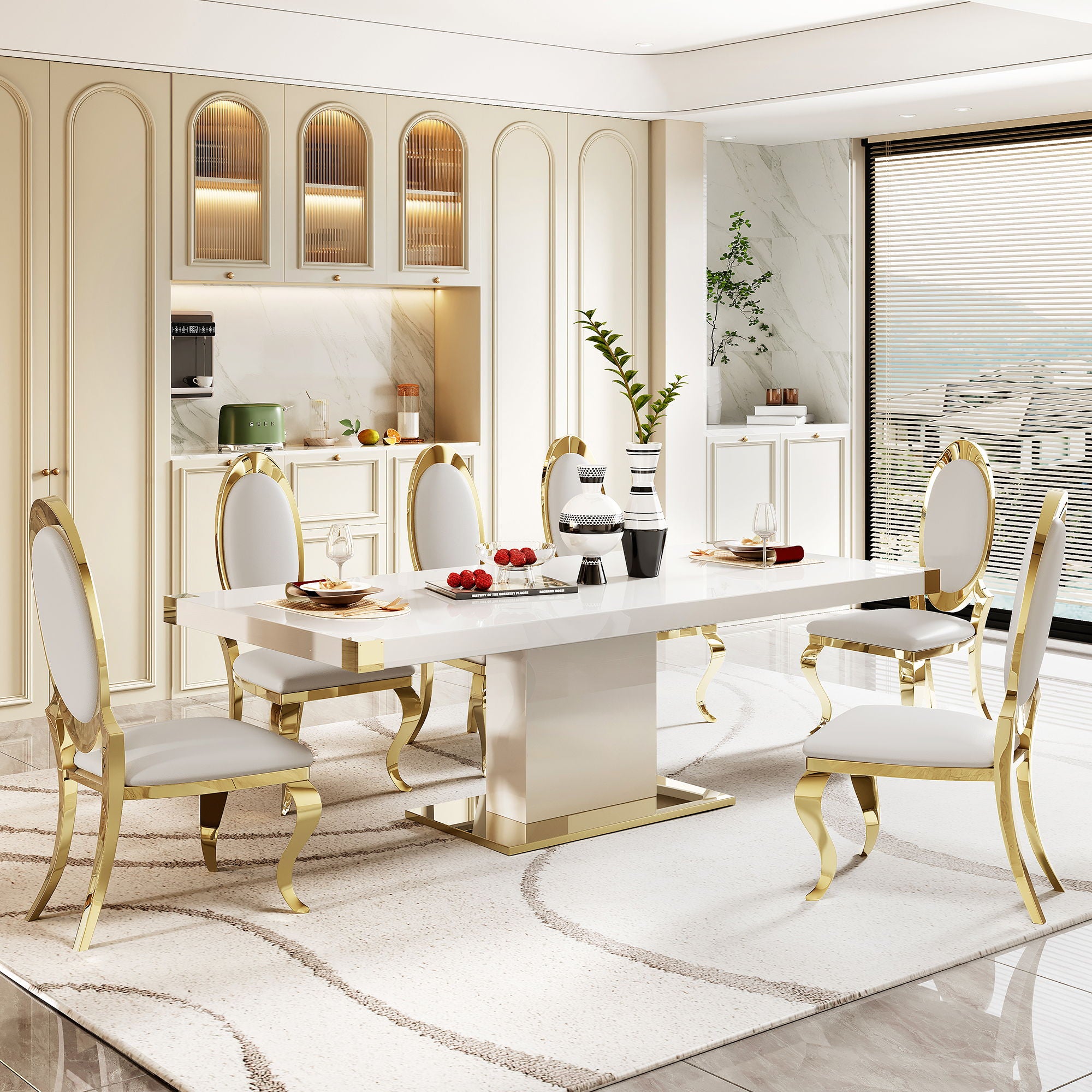 Top Dining Table With Finish Corner