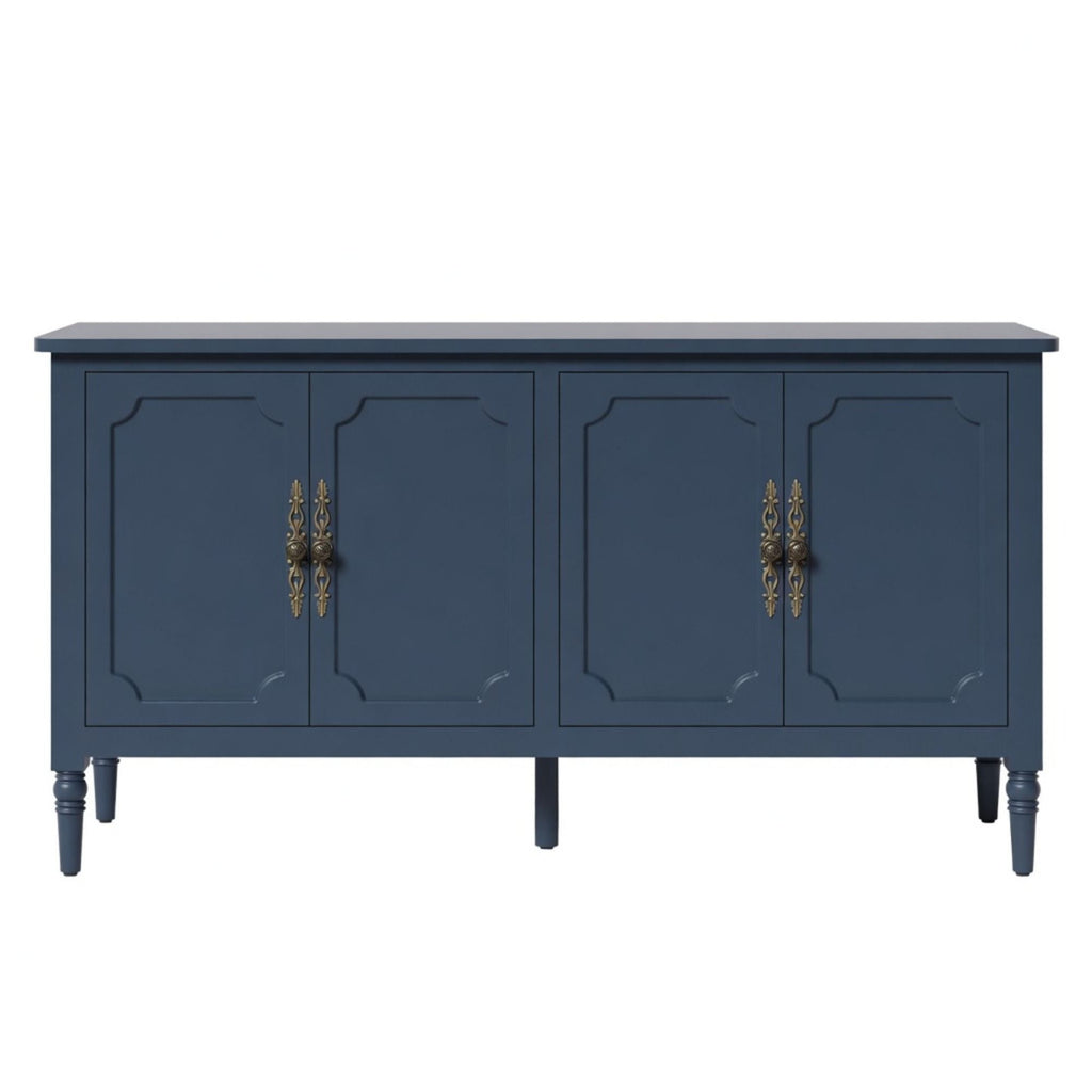 Vintage Buffet Cabinet With Adjustable Shelves