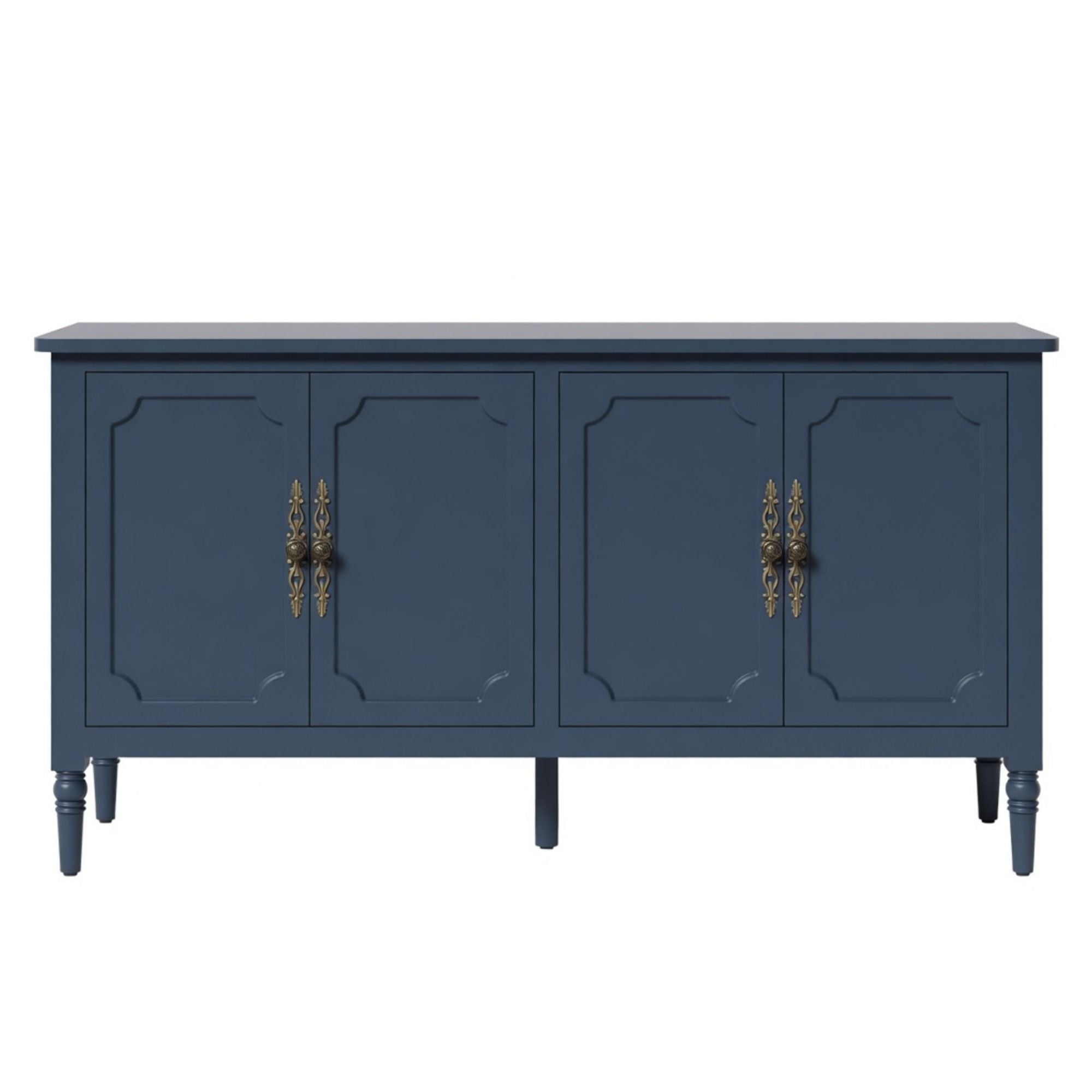Vintage Buffet Cabinet With Adjustable Shelves