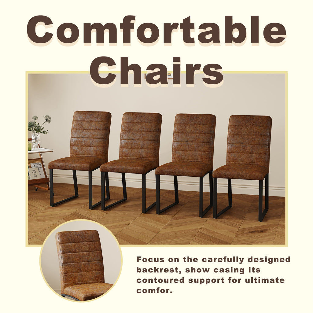 Oversized Square Design Dining Chairs For Home