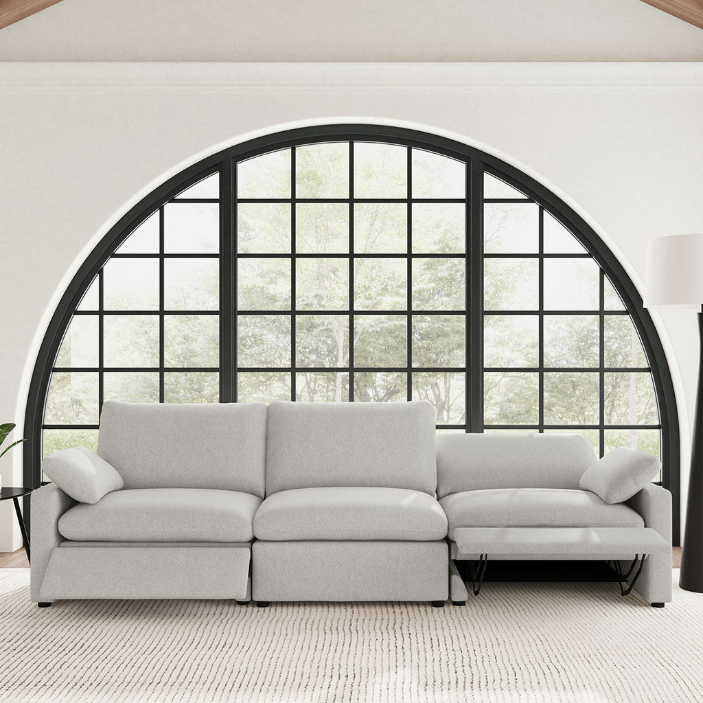 Hollander - Modular Power Reclining Sofa - Gray