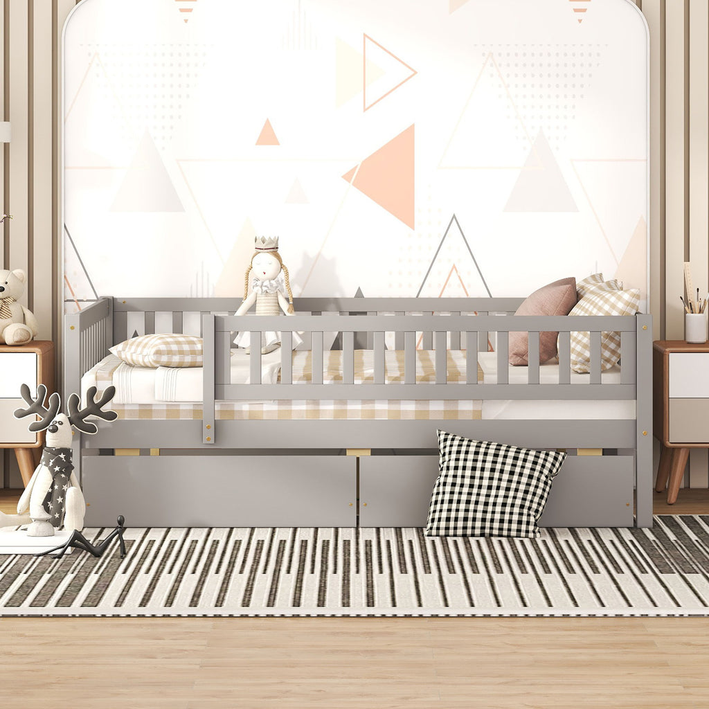Multifunctional Wooden Daybed Bed
