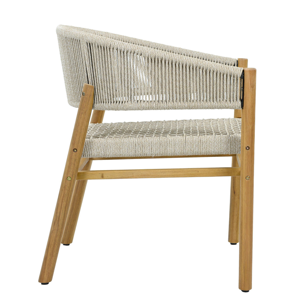 Elegant Outdoor Accent Chair (Set of 2)