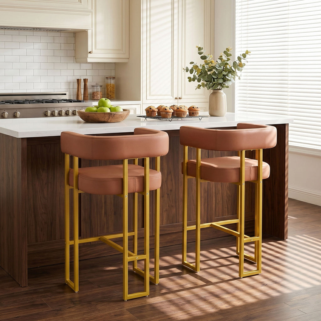 Modern Counter Height Bar Stools With U - Shaped