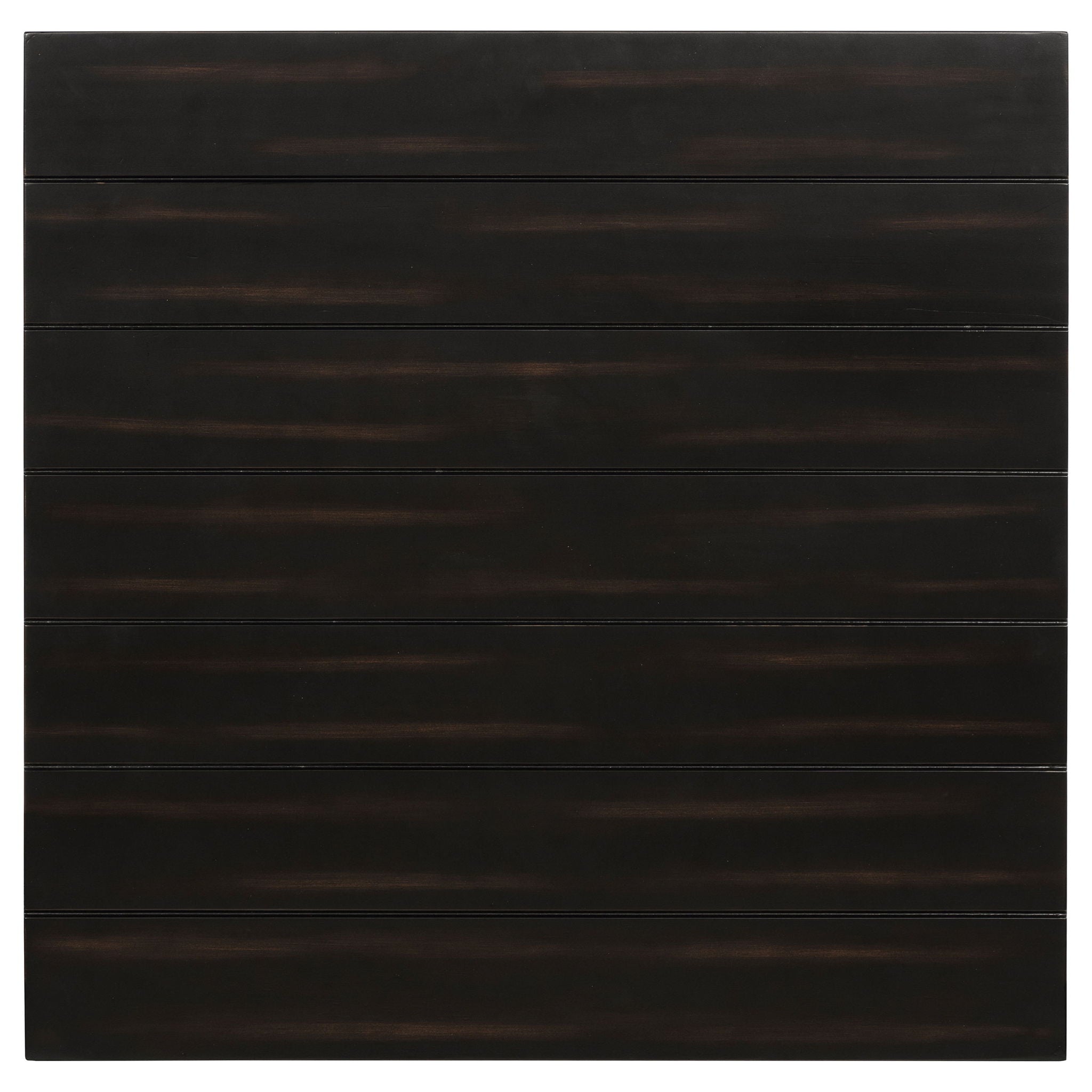 Sutter - 1 Drawer Square End Table - Dark Brown