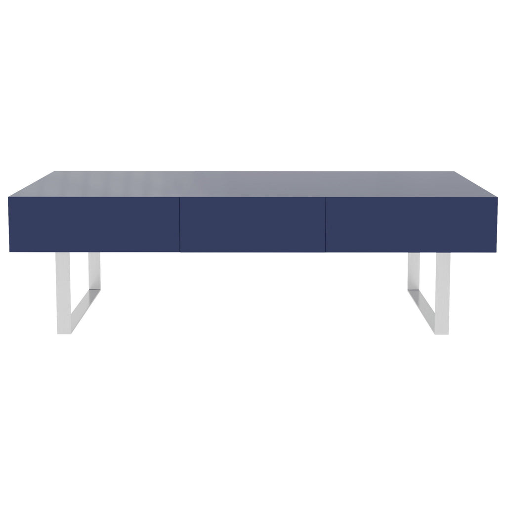 Rectangular Coffee Table With Hidden Storage
