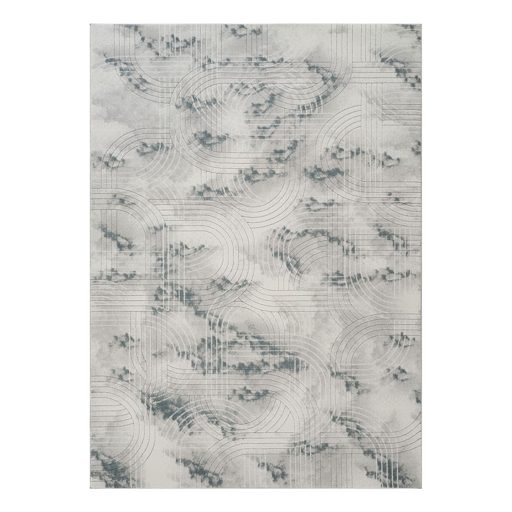 Geometrix - Area Rug With Geometric 3D Effect