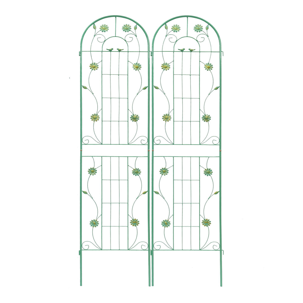 Metal Garden Trellis Rustproof Trellis For Climbing Plant Outdoor Flower Support