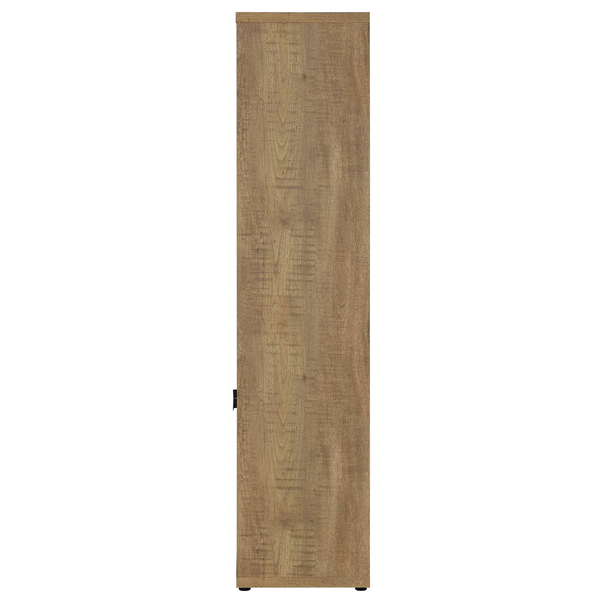 Noriega - 3 Piece TV Entertainment Center, Open & Concealed Storage - Wood