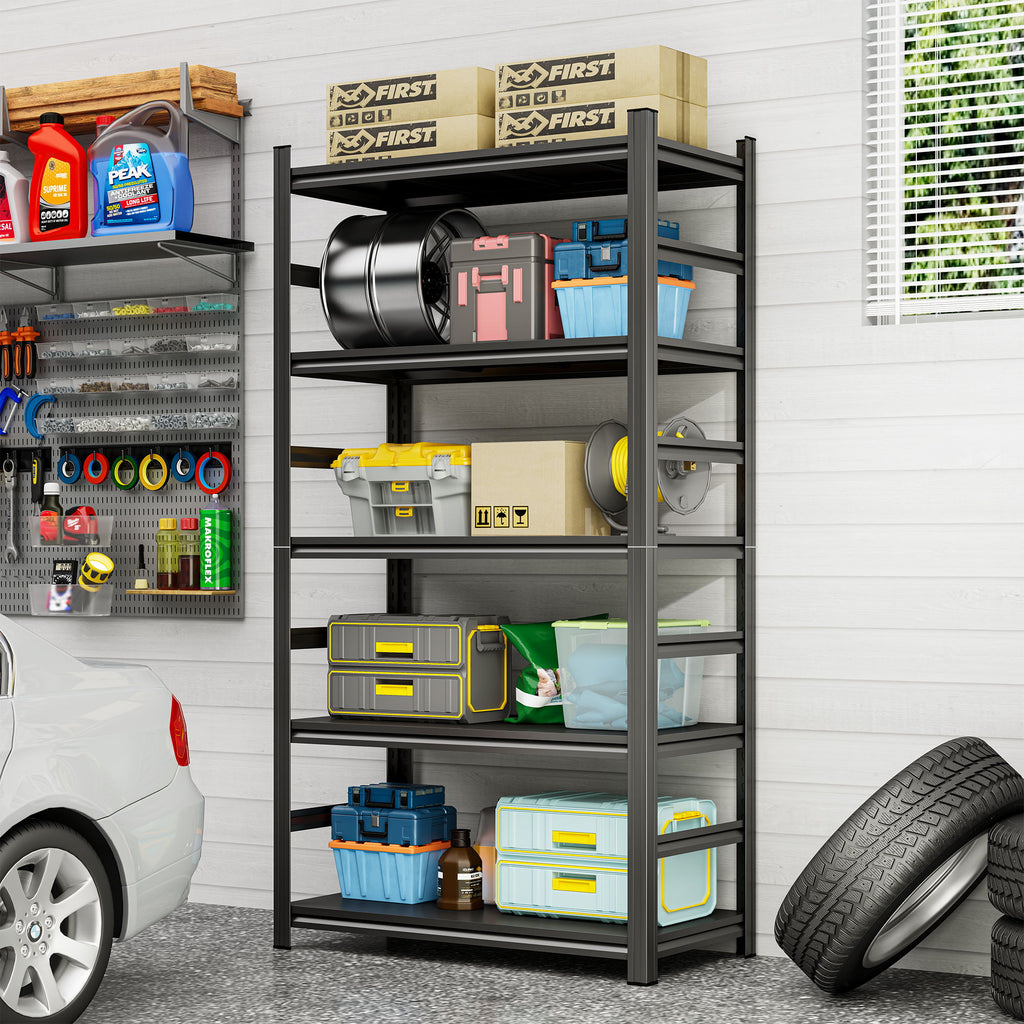 5 Tier Heavy Duty Shelving Unit Adjustable Shelving Units