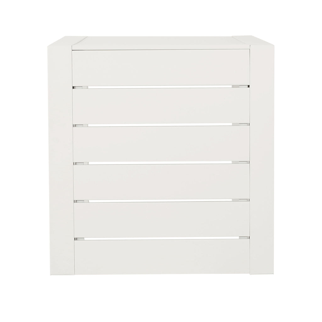 Aluminum Outdoor C - Shaped Side Table For Patio