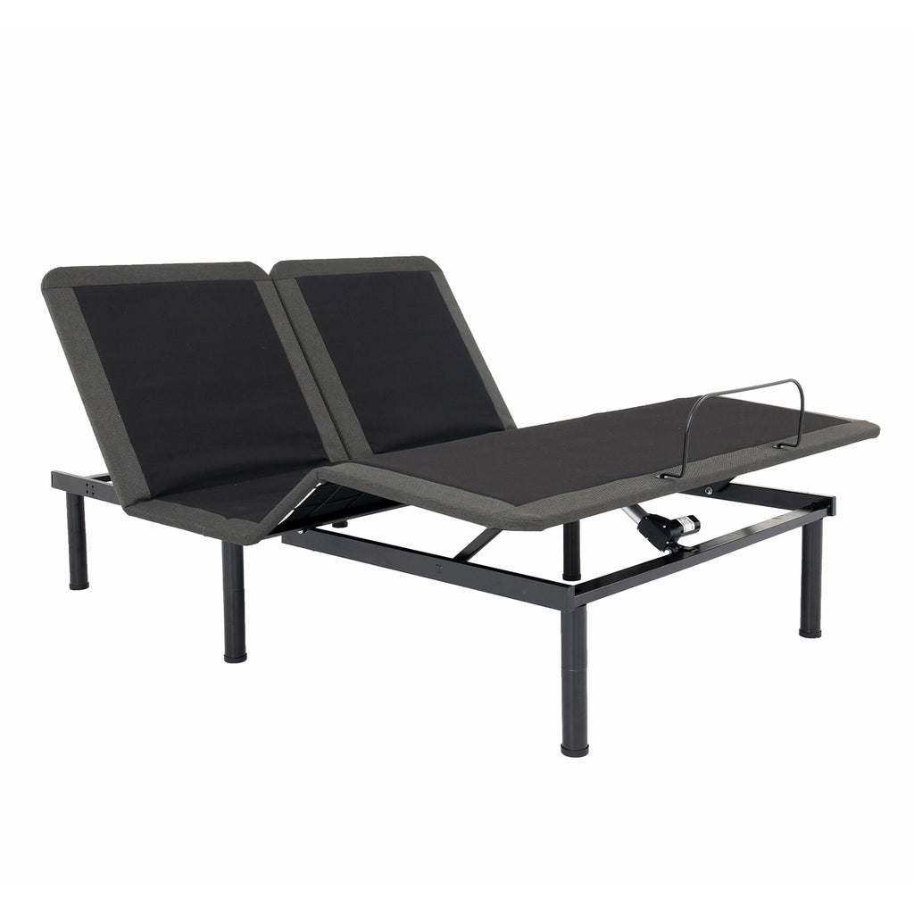 Quick Assembly Adjustable Bed Frame With Voice Activated Controls