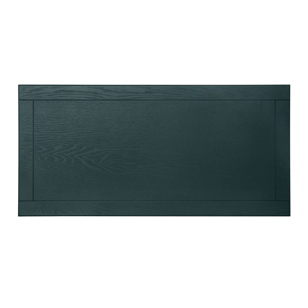 Hollow Carved 2 Door Accent Cabinet With Adjustable Shelf, Sideboard Buffet For Entryway, Living Room Or Bedroom - Blackish Green