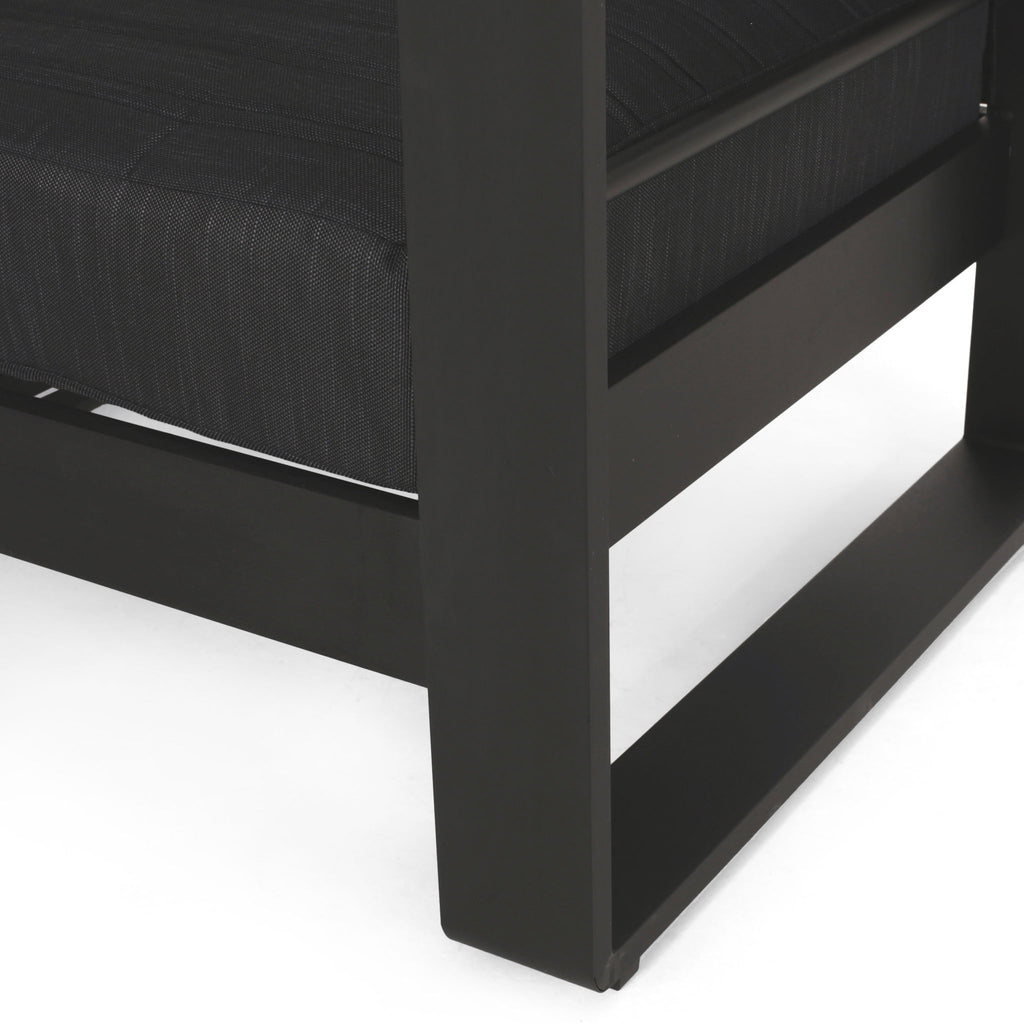 Giovanna - Club Chair Set With Aluminum Frame