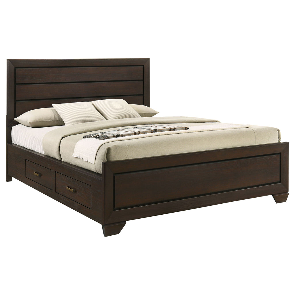 Holmgren - Panel Bed With Side Drawers