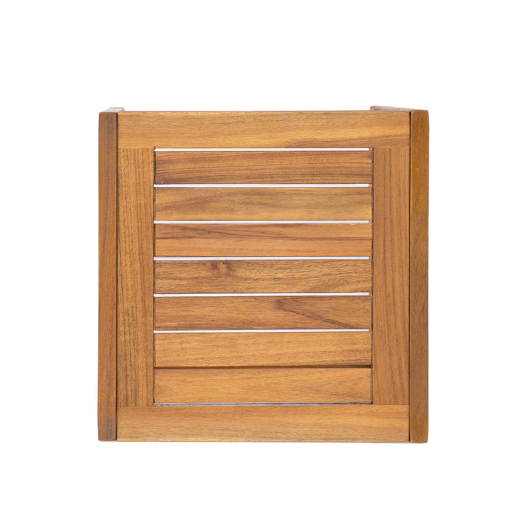 Ashwell - Acacia Wood Side Table - Teak