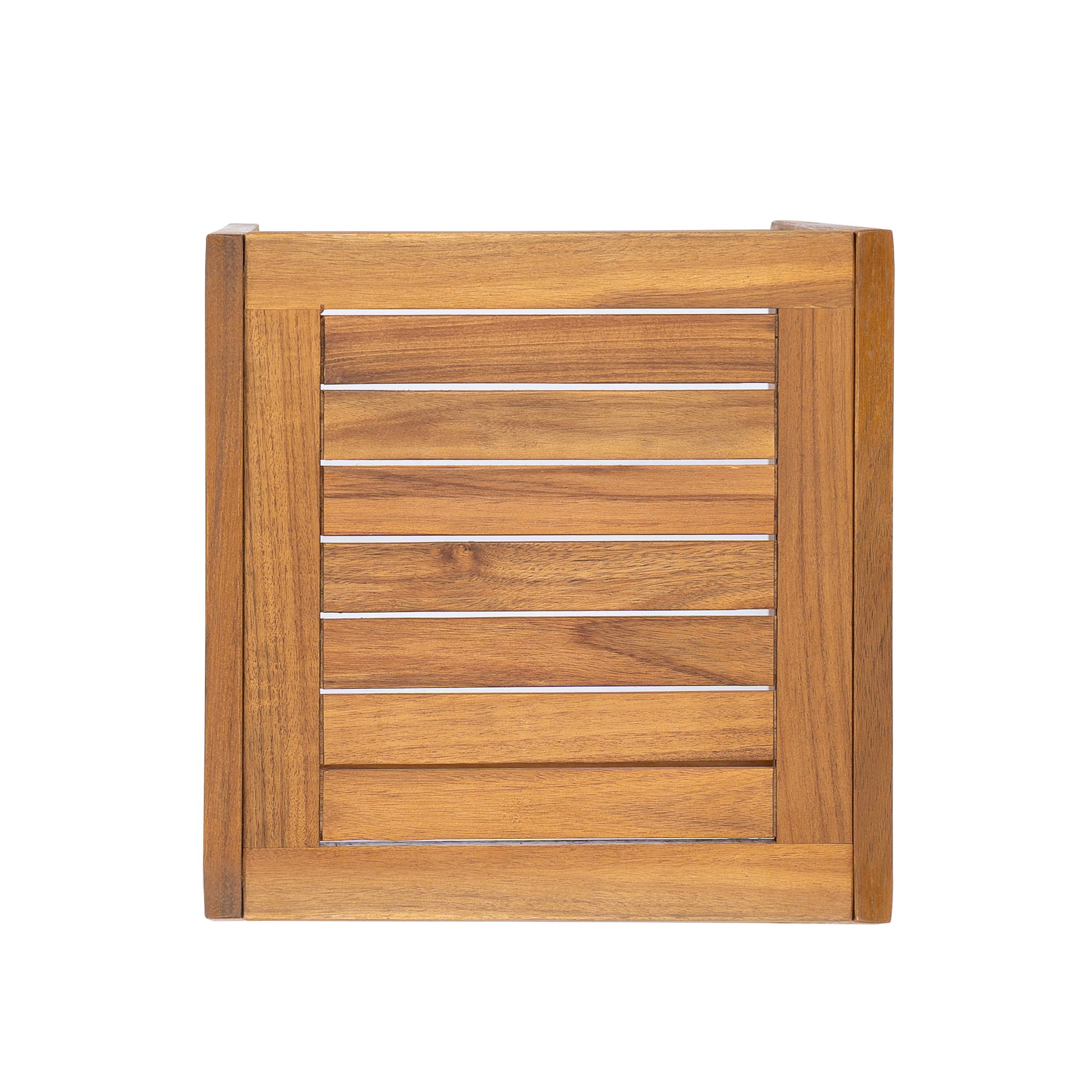 Ashwell - Acacia Wood Side Table - Teak