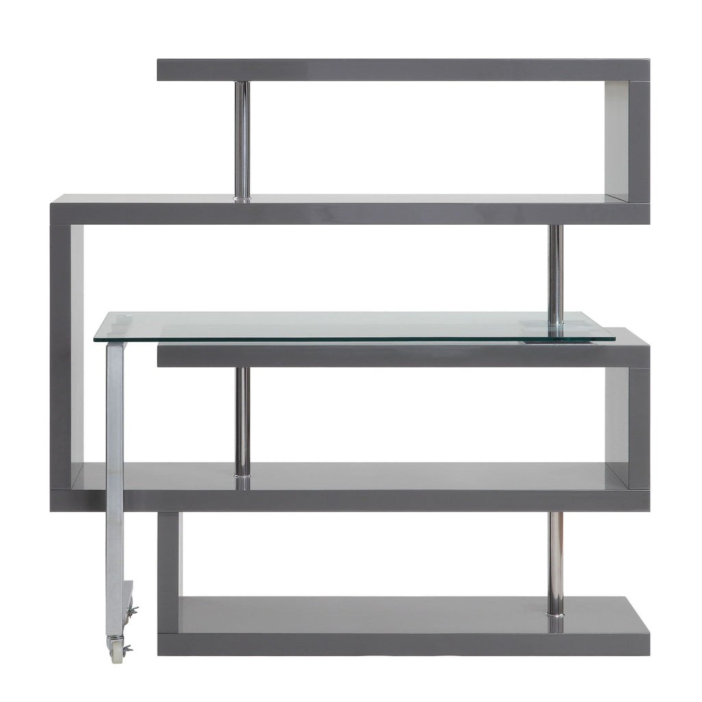 Buck II - Writing Desk With Bookshelf
