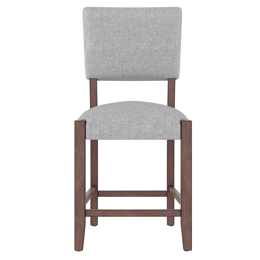 Mid Century Modern Bar Stools, Upholstered Counter Chairs