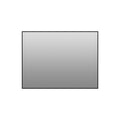 Framed Wall Mirror For Bathroom - Black