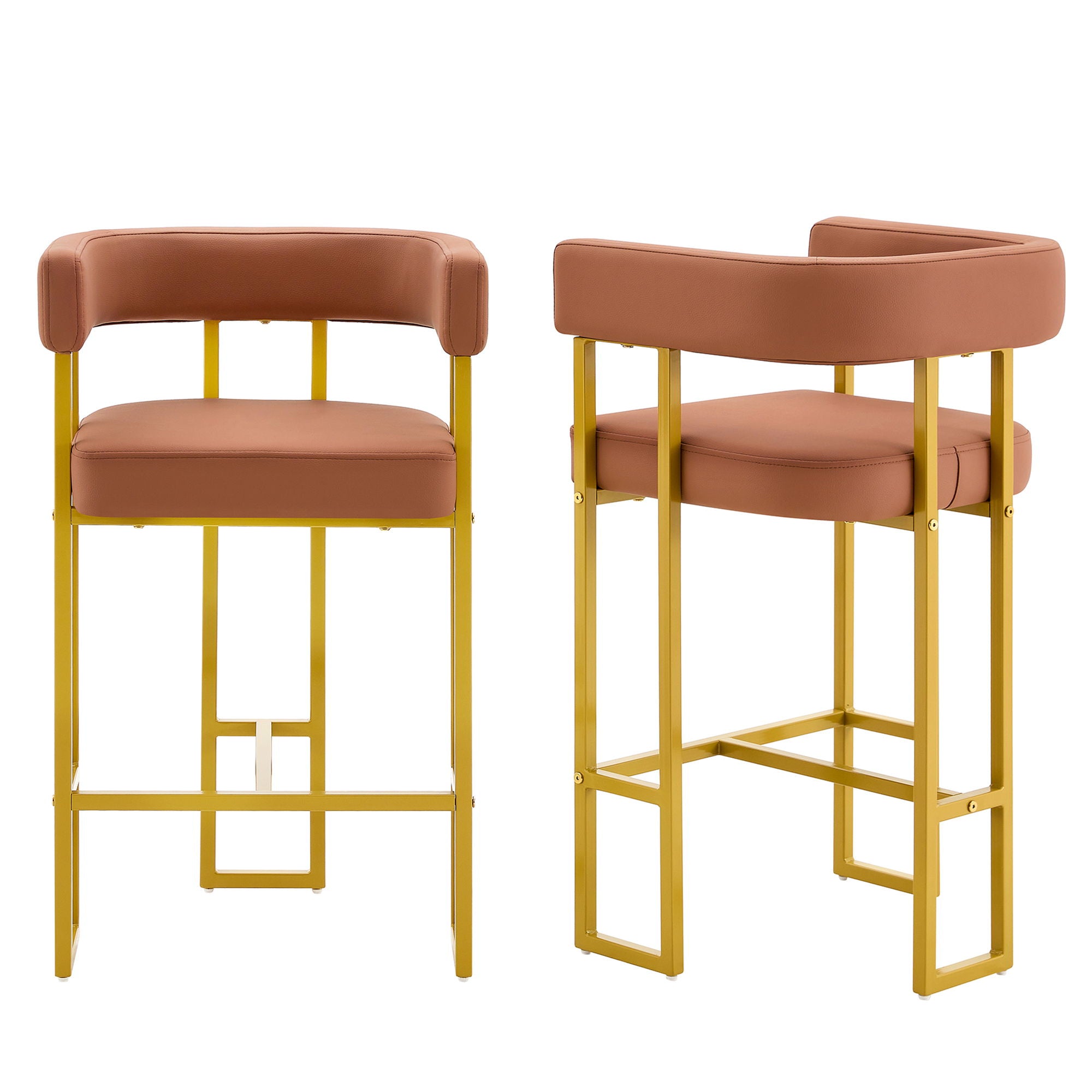 Modern Counter Height Bar Stools With U - Shaped