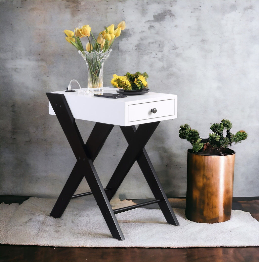 Fierce - Accent Table With Built In USB Port
