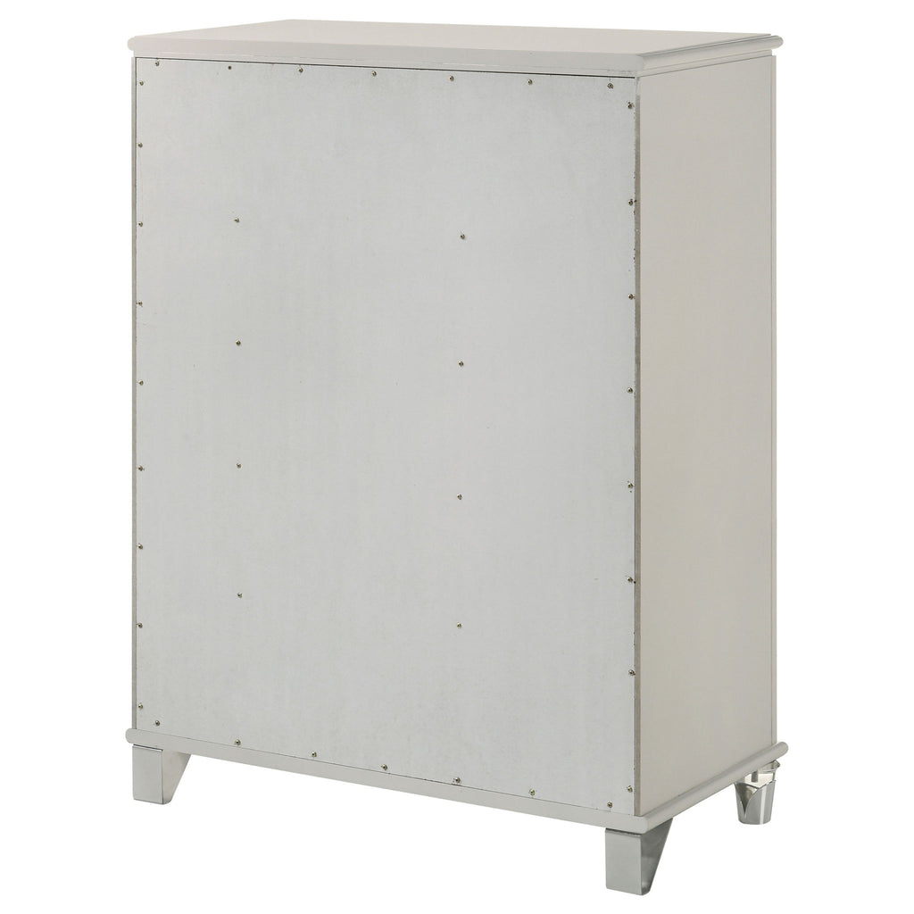 Gwendolyn - 5 Drawer Bedroom Chest Of Drawers - White