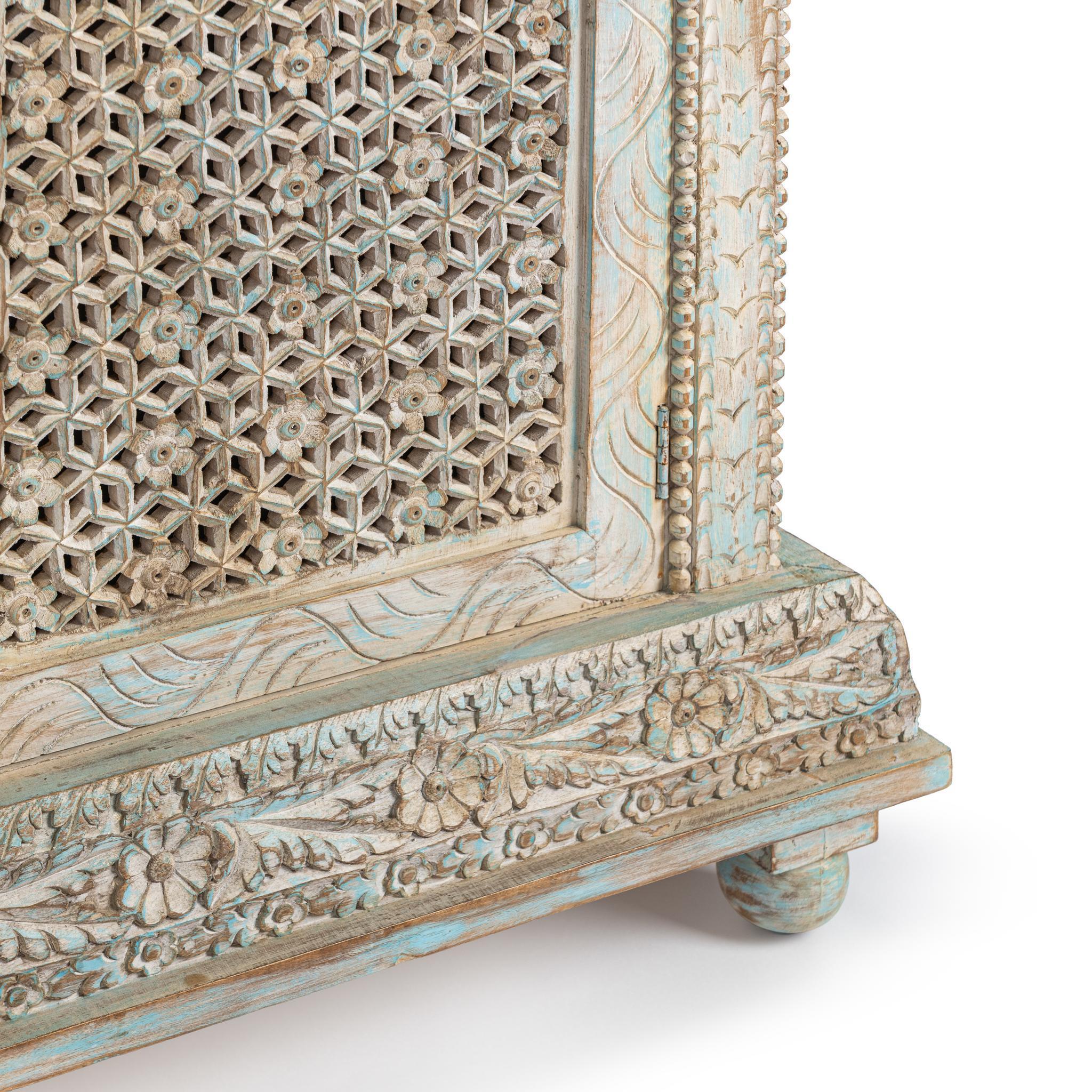 Beth - 2 Door Cabinet - Seaside Blue