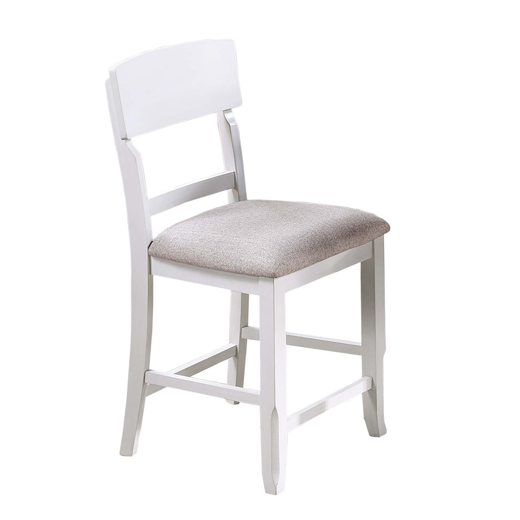 Contemporary Counter Height Dining Set With Built In Lazy Susan