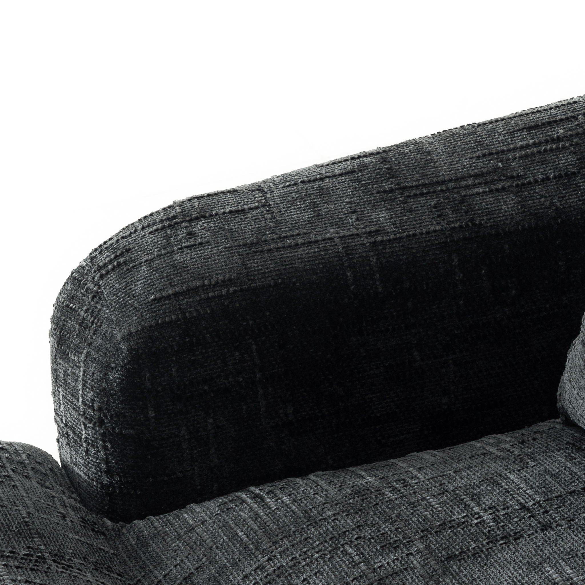 Sofa Bed Loveseat With Textured Surface And 2 Cushions