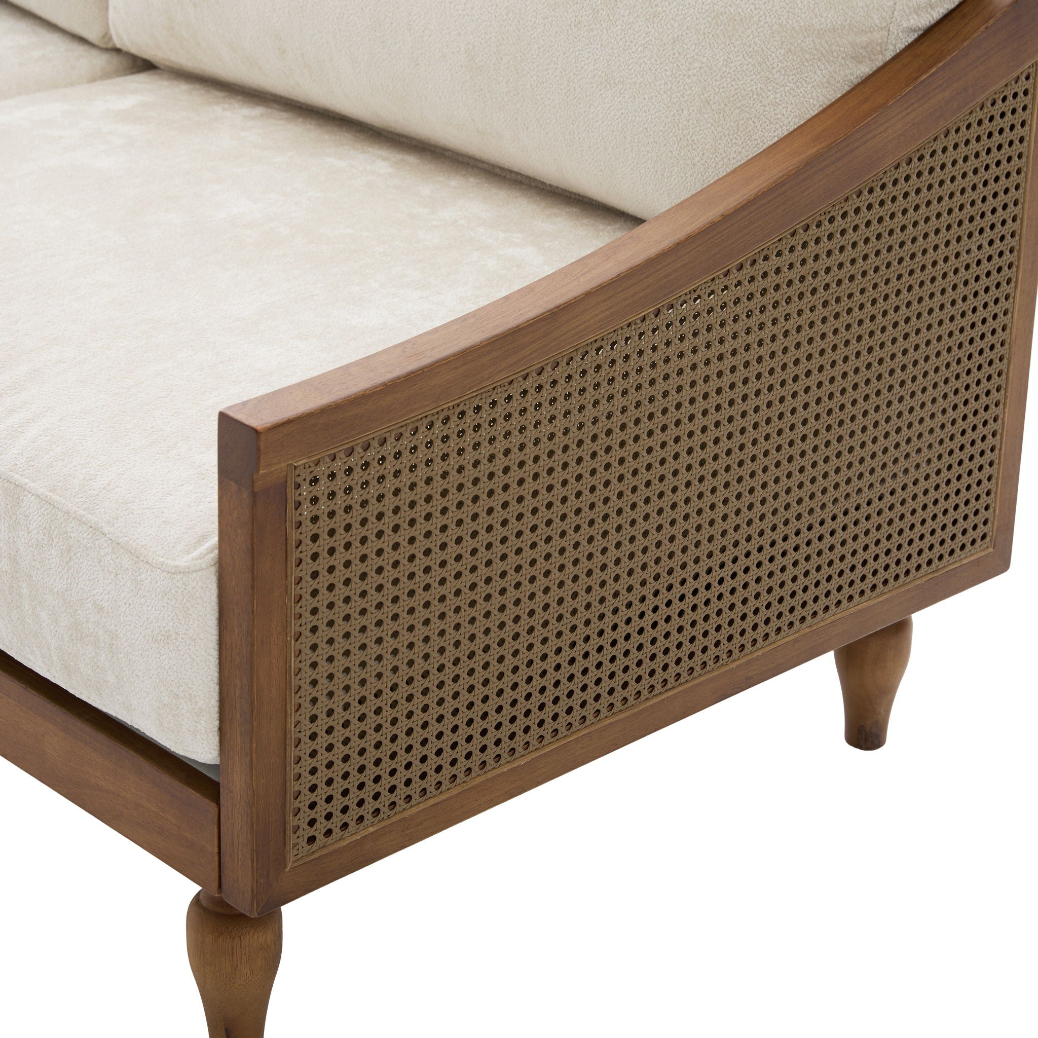 Loveseat Sofa With Armrests