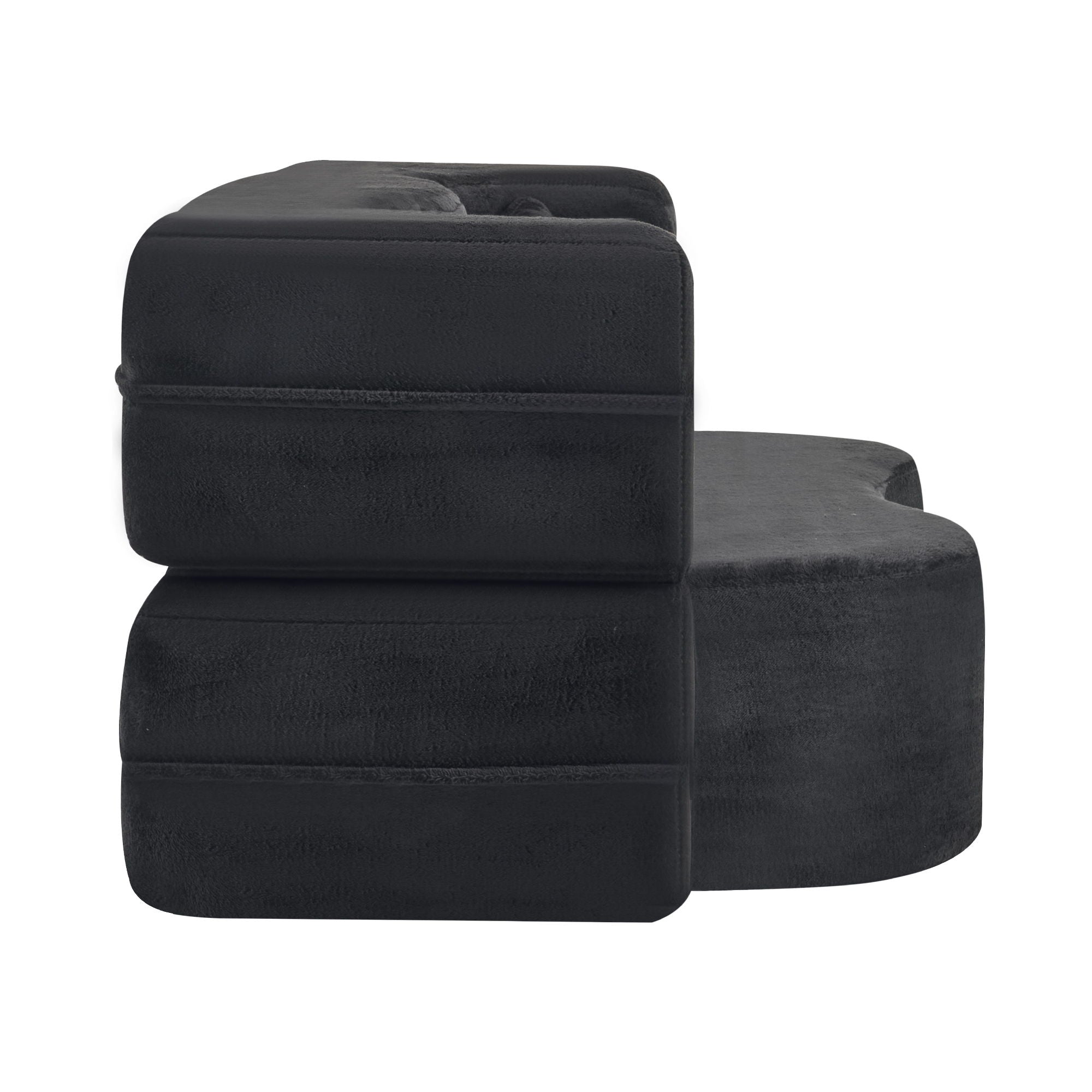 Modern Floor Sofa With 4 Pillows