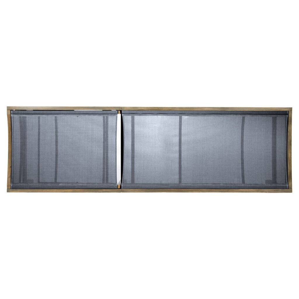 Summerland Chaise Lounge Dark Mesh Outdoor Seating - Dark Gray
