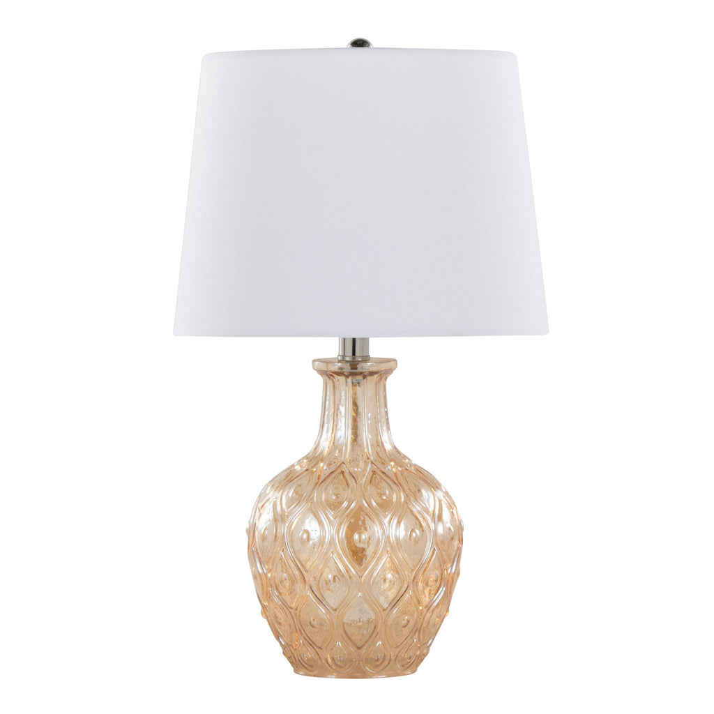 Gloria - Round Contemporary Lamp (Set of 2)