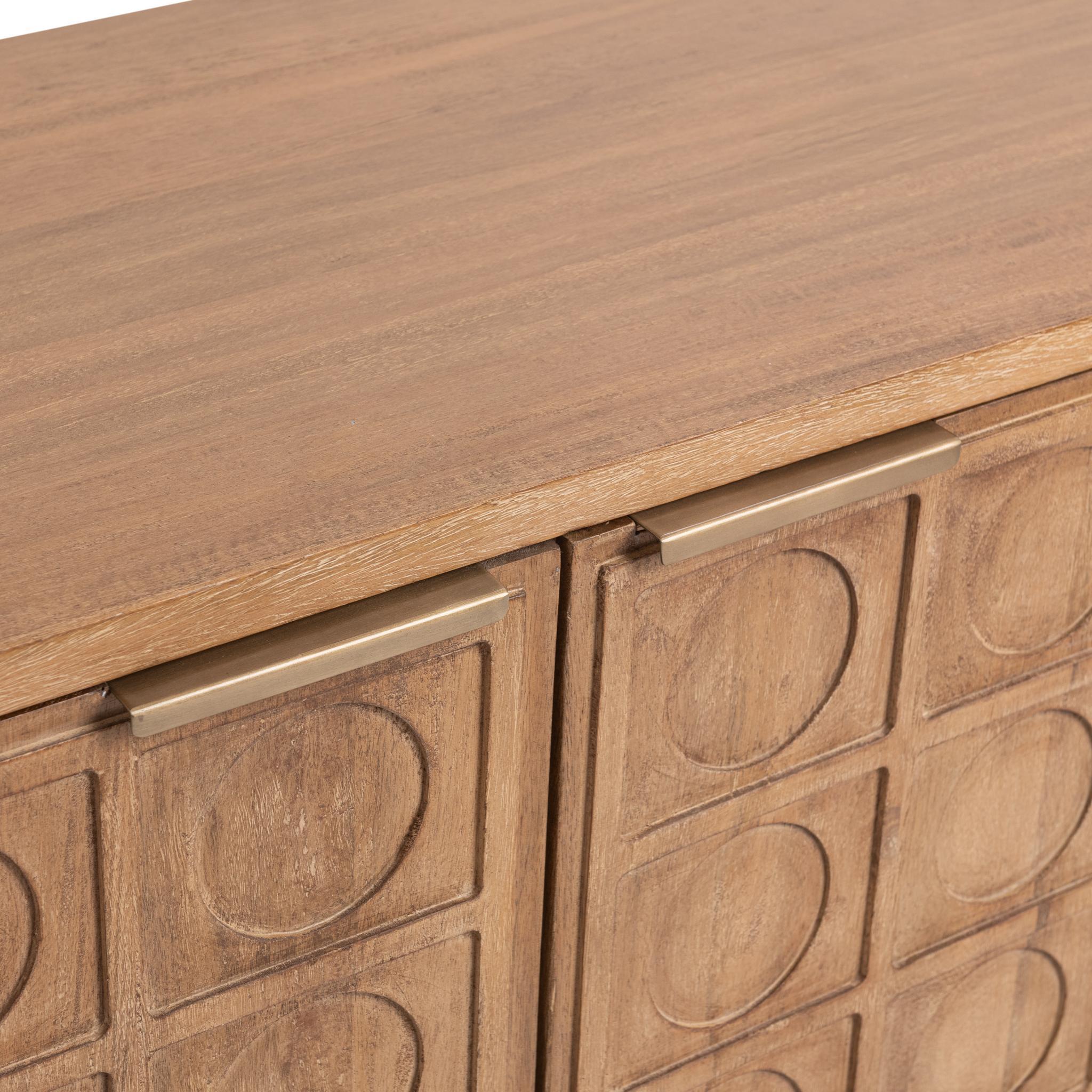 Cleveland - 4 Door Cabinet - Santy Taupe