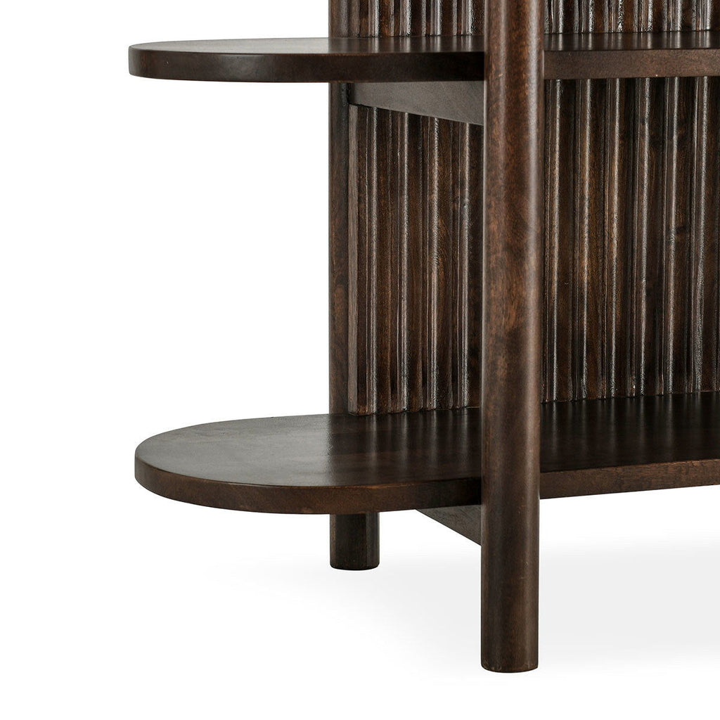 Redford - Tall Bookcase - Bark Brown