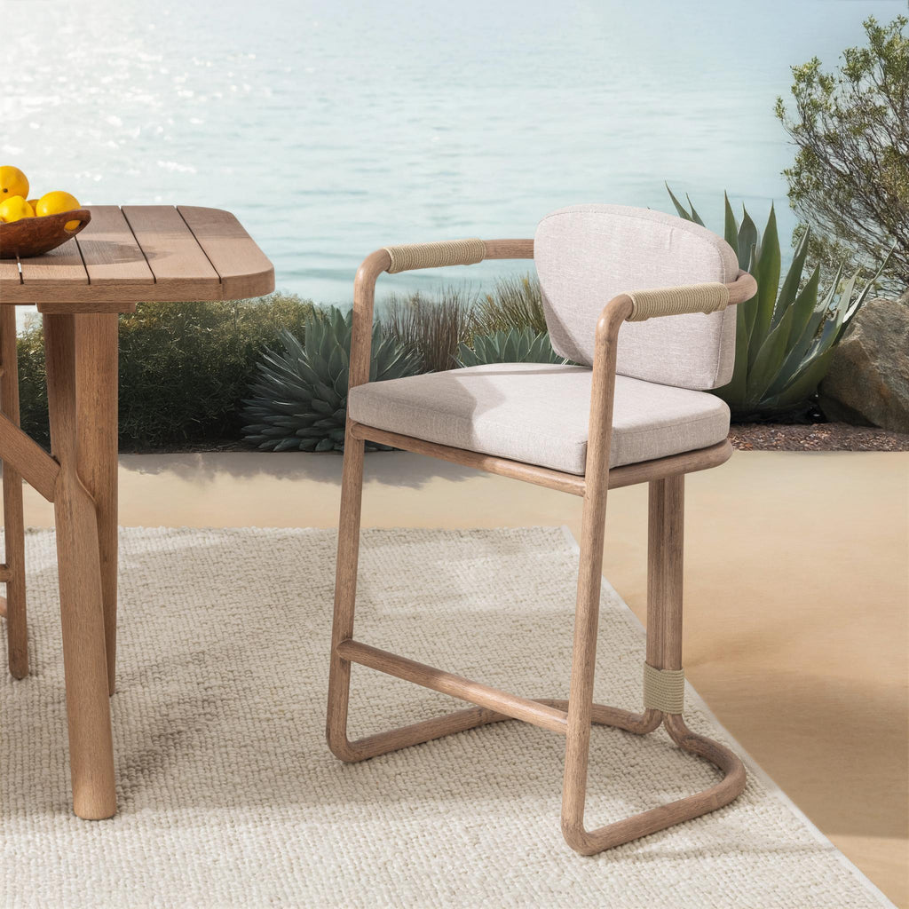 Dawson - Outdoor Counter Stool - Butterscotch