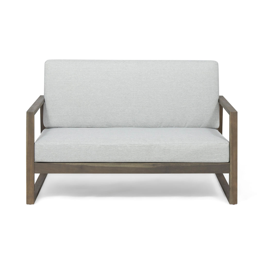 Belgian - Loveseat & Coffee Table Set With Water Resistant Cushions