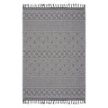 Guros - 8' X 10' Geometric Indoor / Outdoor Area Rug - Gray / White