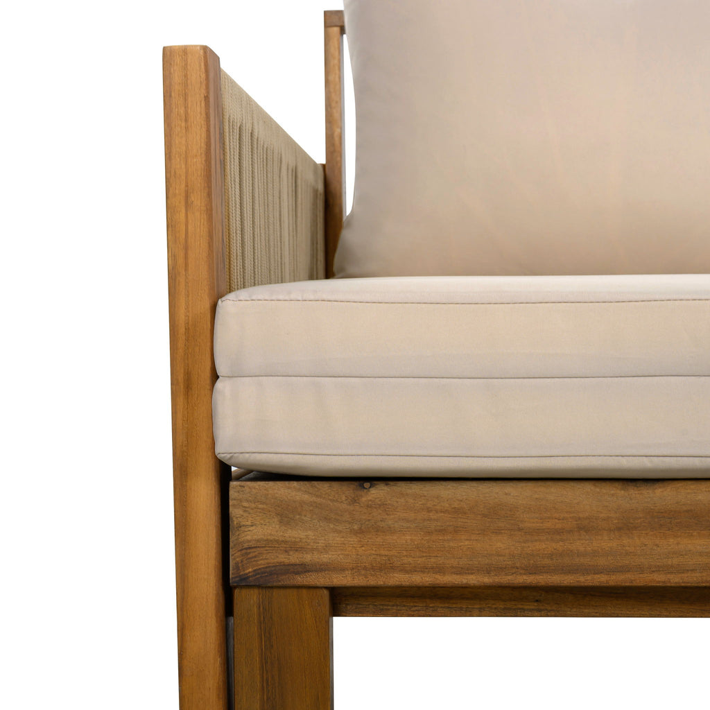 Outdoor Daybed, Patio Sofa Bed, 3 Seat Convertible Sunbed