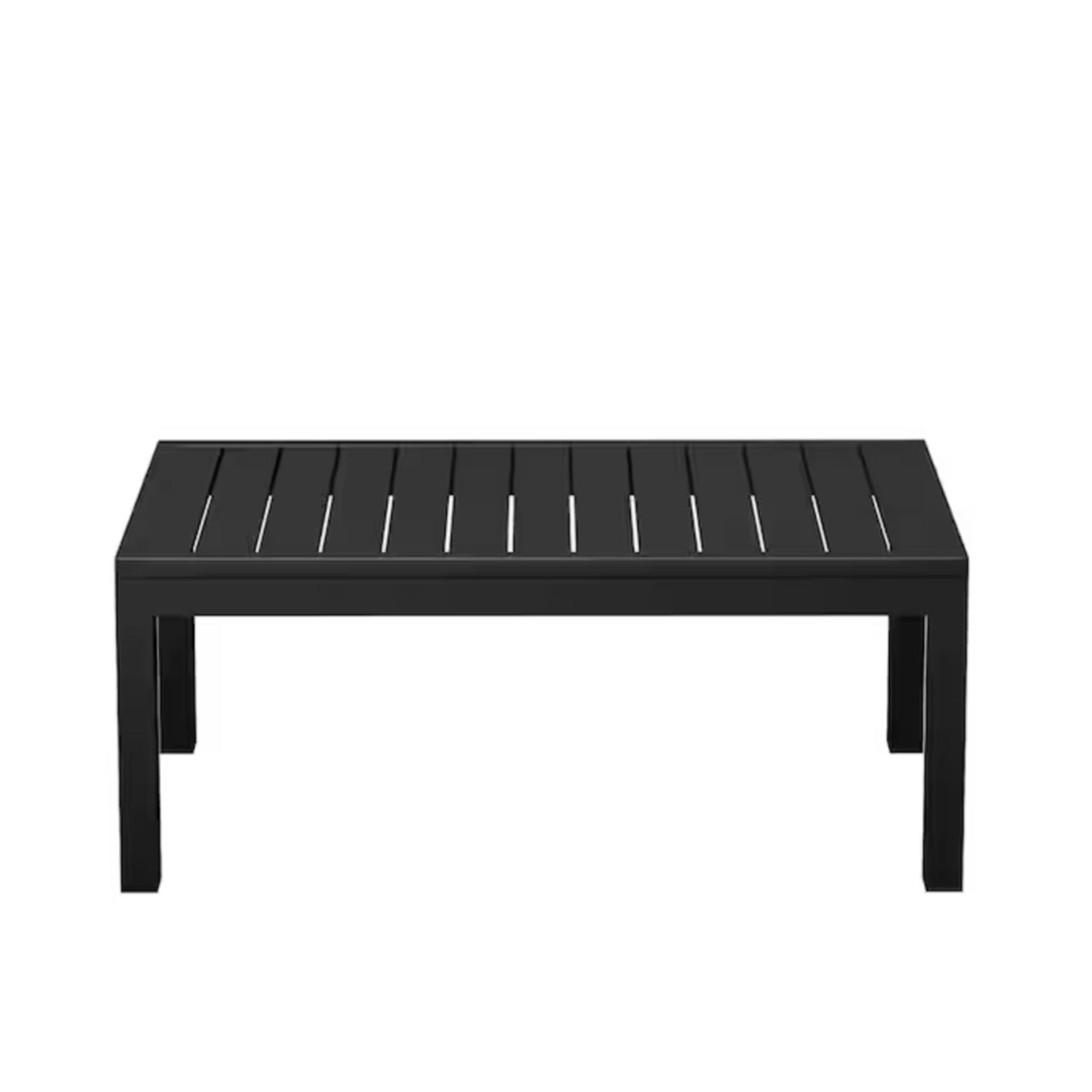 Modern 5 Seat Outdoor Patio Furniture Set With Coffee Table
