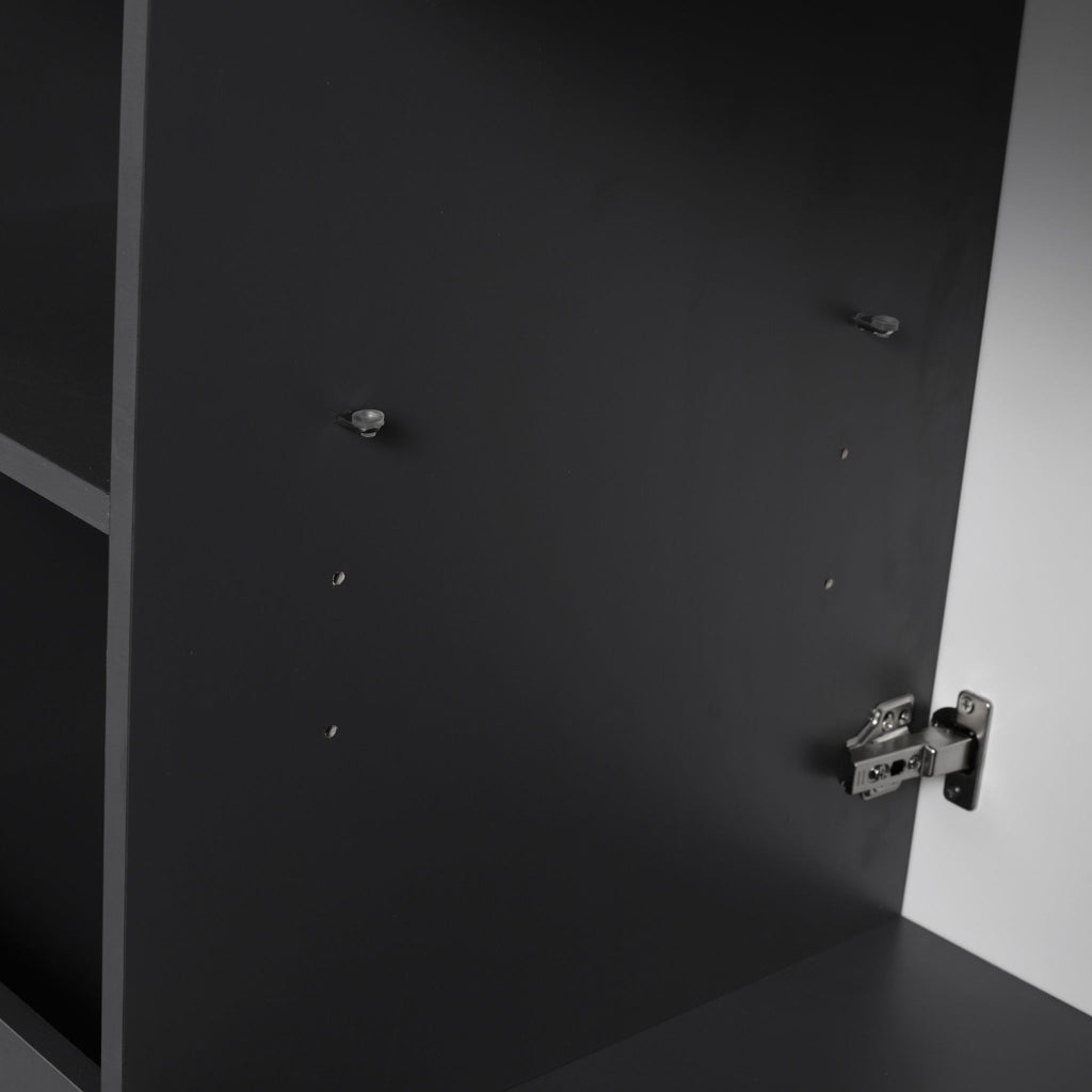 Modern Freestanding Bathroom Vanity With Soft Close Cabinet Doors