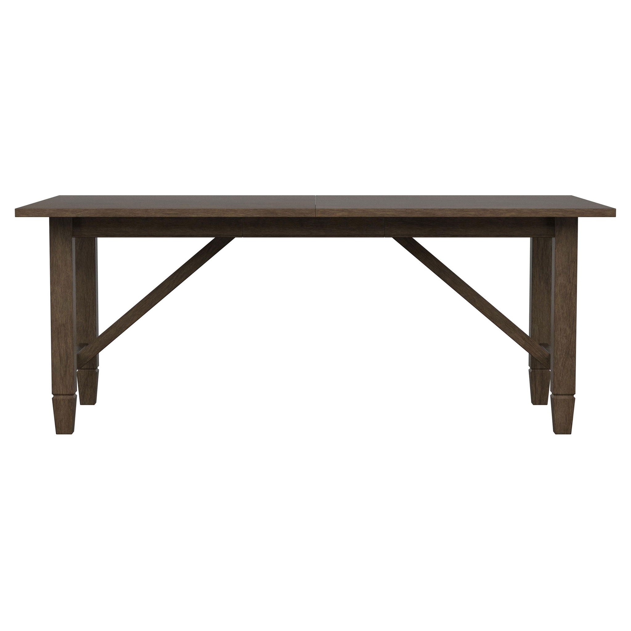 Jamie - Rectangular Dining Table With Extension Leaf - Light Brown