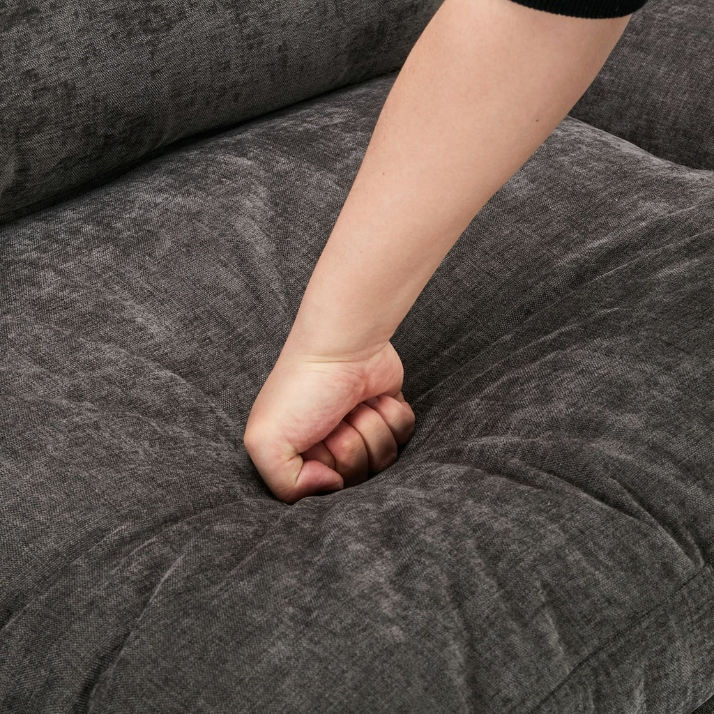 Cozy Upholstered Cushion Armchair For Living Room