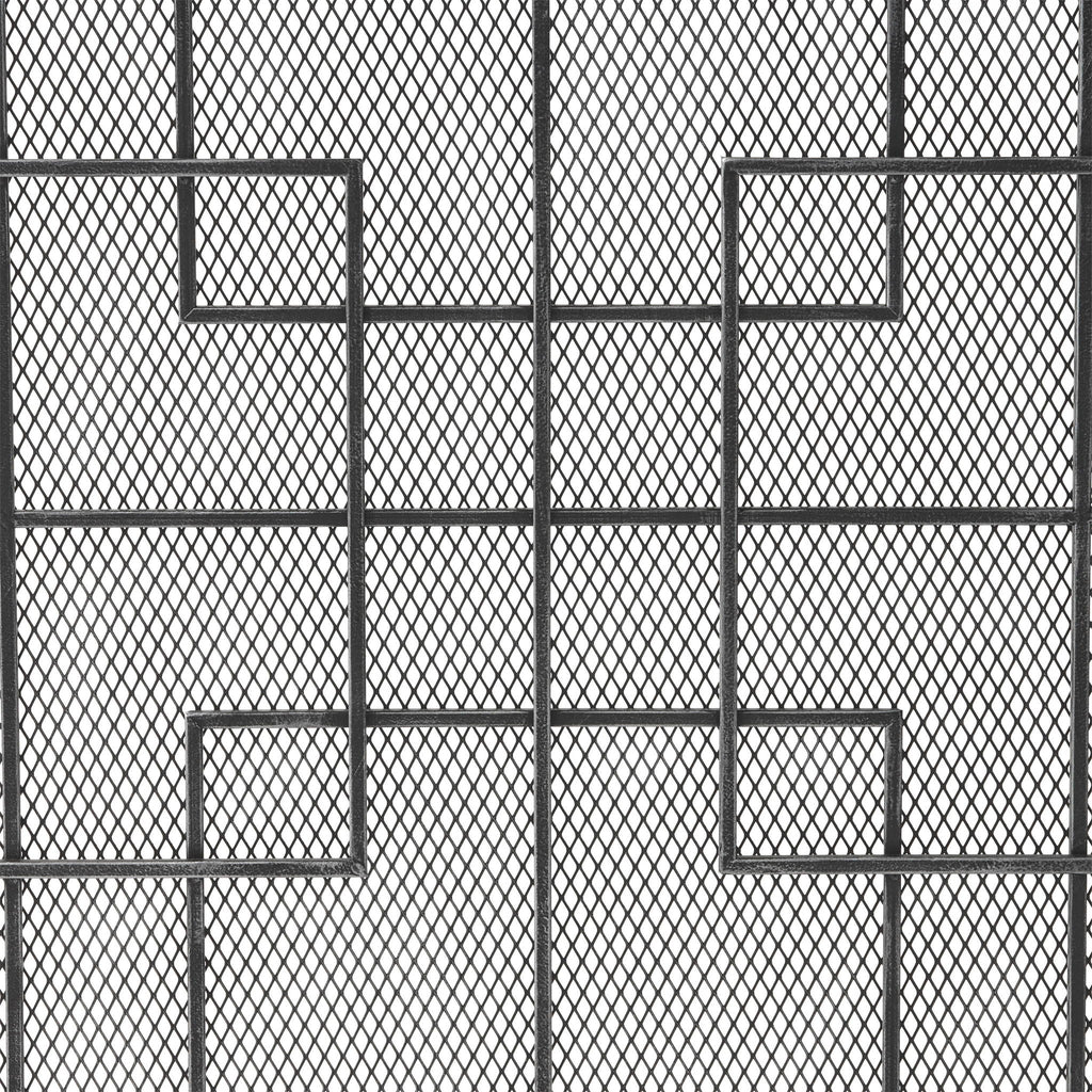 Dorothy - Modern Single Panel Iron Fire Screen