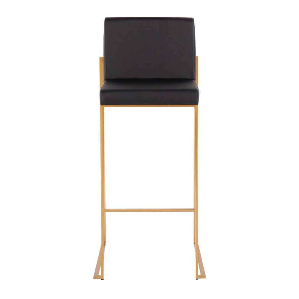 Fuji - Contemporary Design High Back Barstool