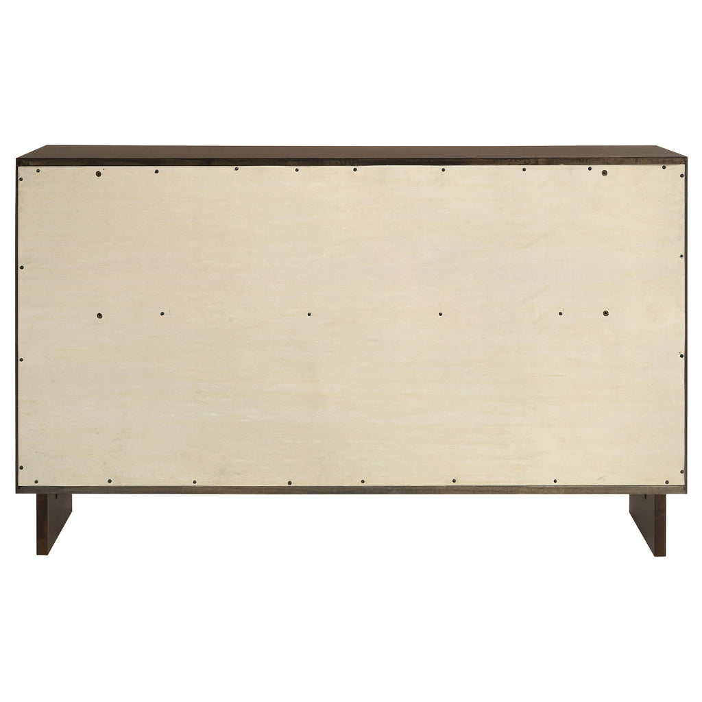 Hemlock - 6 Drawer Dresser Cabinet - Brown